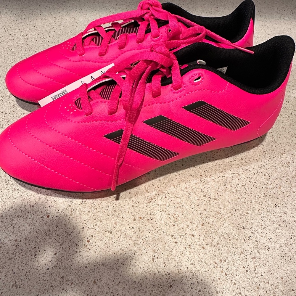 adidas Pink and Black Sneakers